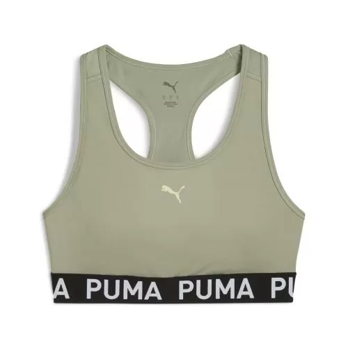 Puma 4KEEPS STRONG BRA - MID - lux army