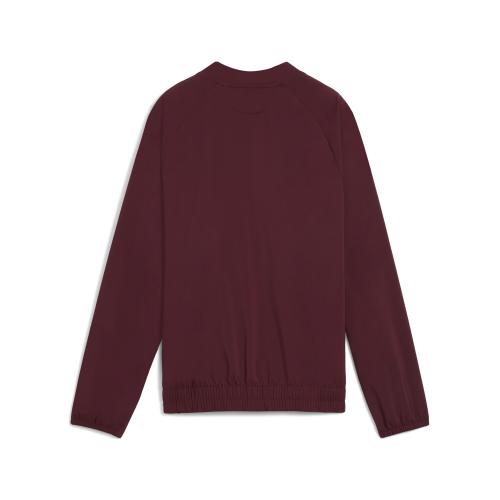 Preview: Puma W FLORAL RIBBON WOVEN FULL ZIP - ruby shimmer