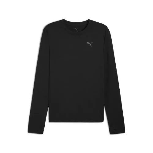 Puma M CLOUDSPUN LS TEE - puma black