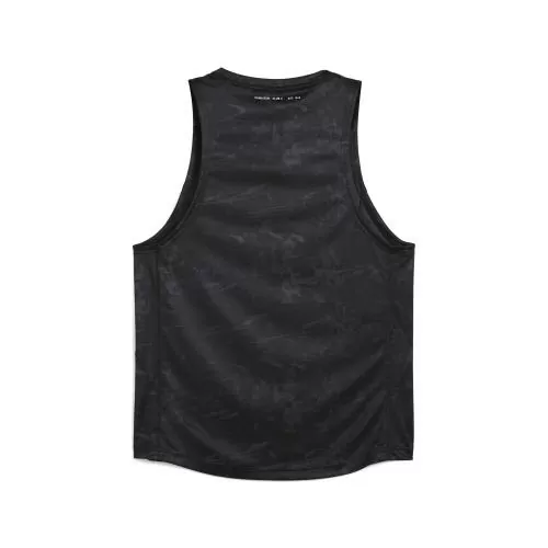 Puma M RUN CLUB GRAPHIC TANK - puma black