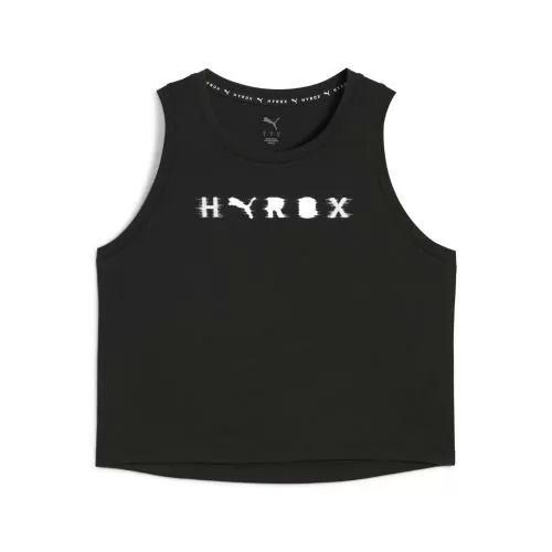 Puma W PUMA x HYROX CLOUDSPUN THERMOADAPT CROP TANK - puma black