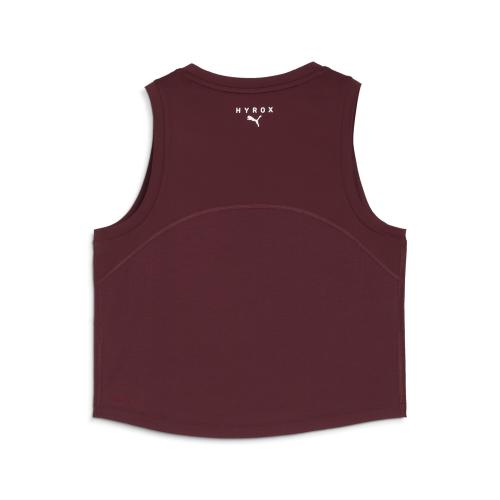 Preview: Puma W PUMA x HYROX CLOUDSPUN THERMOADAPT CROP TANK - ruby shimmer