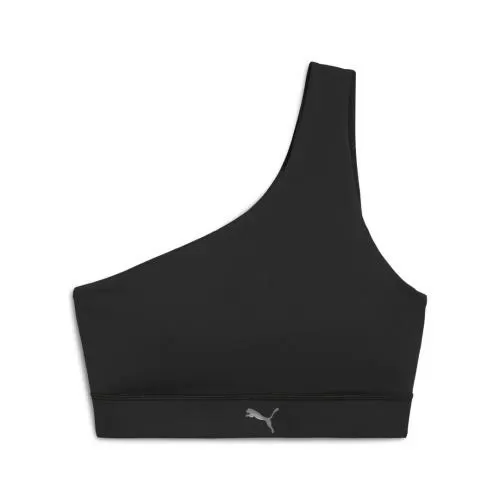 Puma SHAPE BRA ONE SHOULDER - LOW - puma black