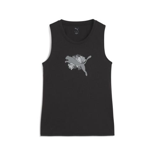 Preview: Puma W FLORAL RIBBON GRAPHIC TANK - puma black