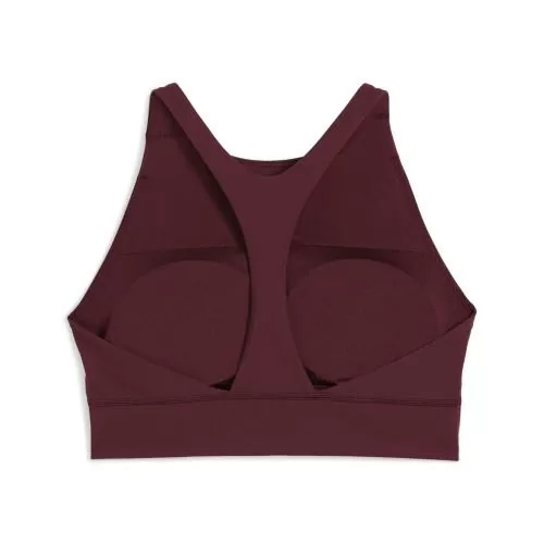 Puma SHAPELUXE HIGH NECK BRA - MID - ruby shimmer