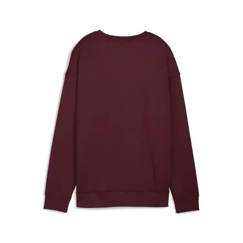 Puma ESS Small No. 1 Logo Relaxed Crew FL - ruby shimmer