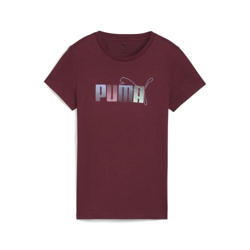 Preview: Puma GRAPHIC Stacked Tee - ruby shimmer