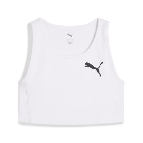 Preview: Puma W CROSS THE LINE CROP TOP 3.0 - puma white
