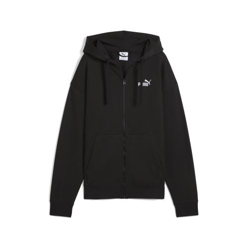 Preview: Puma ESS Small No. 1 Logo Comfort Full-Zip Hoodie FL - puma black