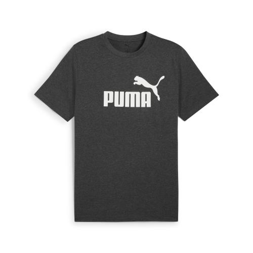 Preview: Puma ESS No. 1 Logo Heather Tee - dark gray heather