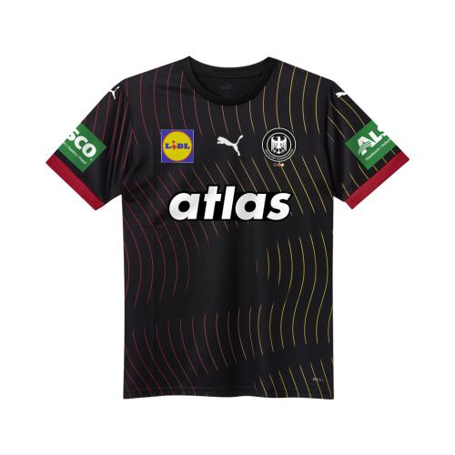 Preview: Puma DHB Away Jersey Jr SS25 with sponsor - puma black
