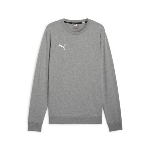 Preview: Puma teamGOAL Casuals Crew Neck Sweat - medium gray heather