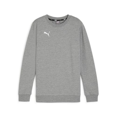 Preview: Puma teamGOAL Casuals Crew Neck Sweat Jr - medium gray heather