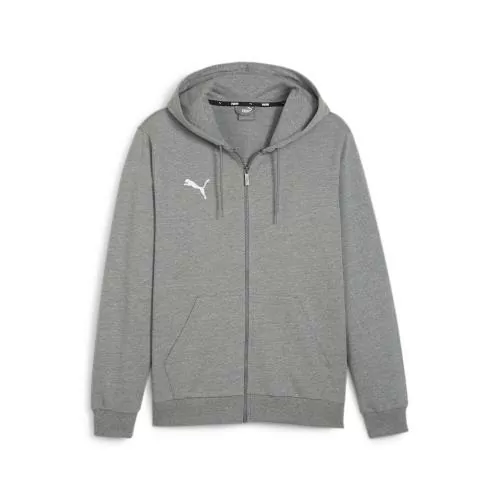 Puma teamGOAL Casuals Hooded Jacket - medium gray heather Puma teamGOAL Casuals Hooded Jacket - medium gray heather