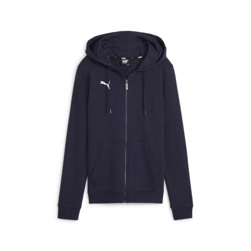 Preview: Puma teamGOAL Casuals Hooded Jacket Wmn - puma navy