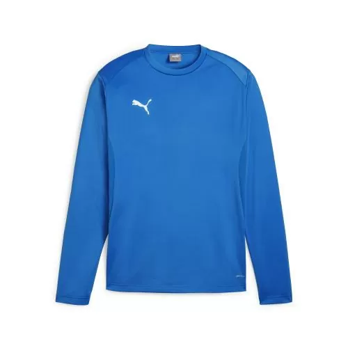 Puma teamGOAL Training Sweat - electric blue lemonade