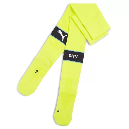 Puma Team MCFC Graphic Socks Replica - yellow glow