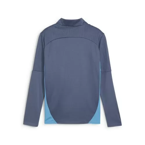 Puma MCFC Training 1/4 Zip Top Jr - inky blue