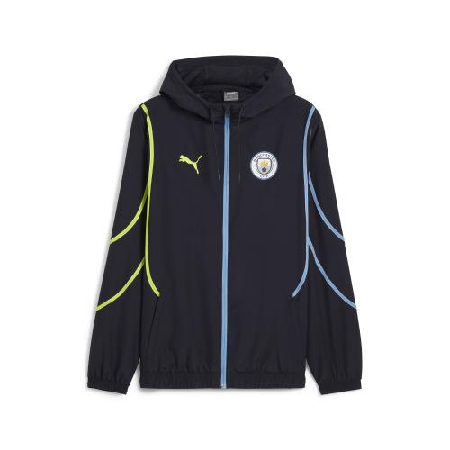 Preview: Puma MCFC Prematch Woven Jacket - new navy