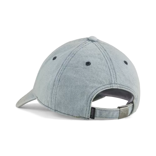 Puma WARDROBE ESS METAL Dad Cap - faded denim
