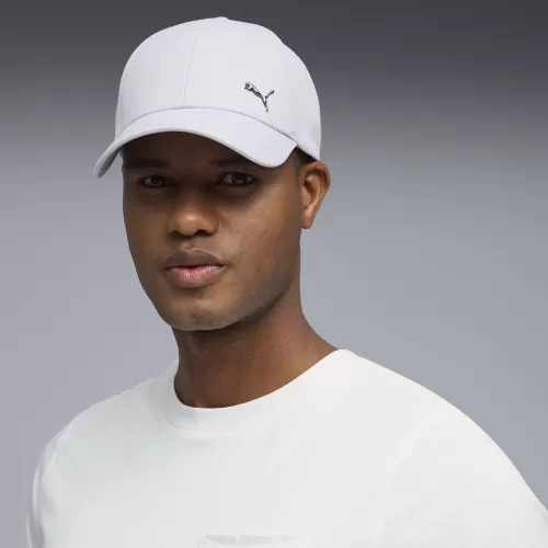 Puma ESS METAL PUMA CAT BB Cap - vibrant silver
