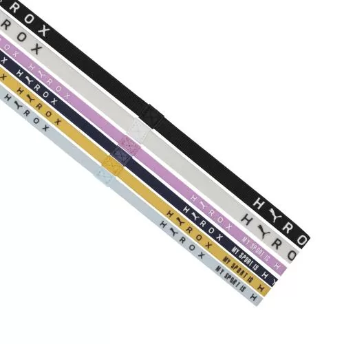 Puma x HYROX Hairbands 6pcs - puma black