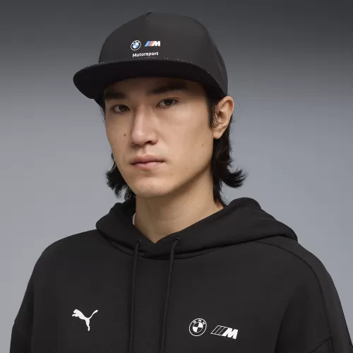 Puma BMW MMS Flat Brim Cap - puma black