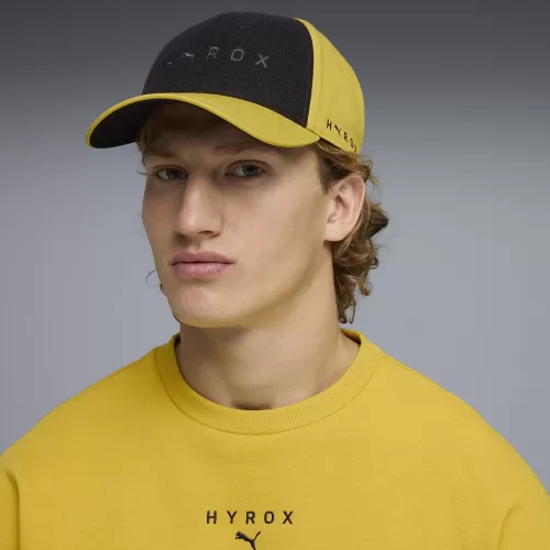 Puma x HYROX VELCRO BB Cap - dazzling yellow