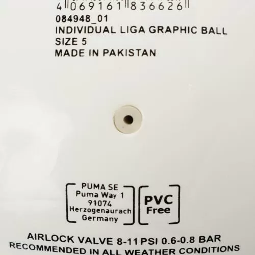 Puma individualLIGA Graphic ball - puma white