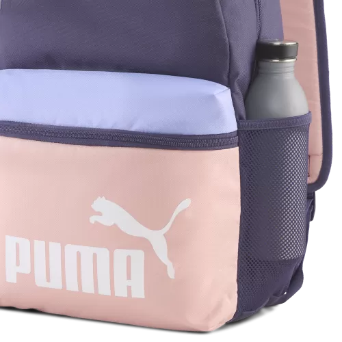 Puma PHASE COLOR BLOCK Backpack - deep plum