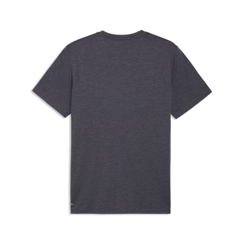 Preview: Puma M TAD ESSENTIALS HEATHER CAT Tee CF small cat - galactic gray heather