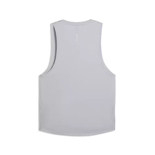 Puma M RUN VELOCITY TANK POLY - vibrant silver
