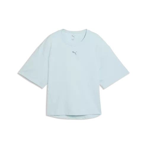 Puma W CLOUDSPUN RELAXED TEE - fresh water