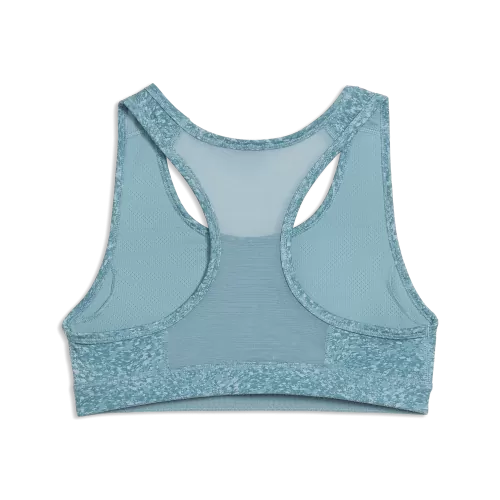 Puma 4KEEPS BRA - P - PEBBLE PRINT - MID - baltic sea blue