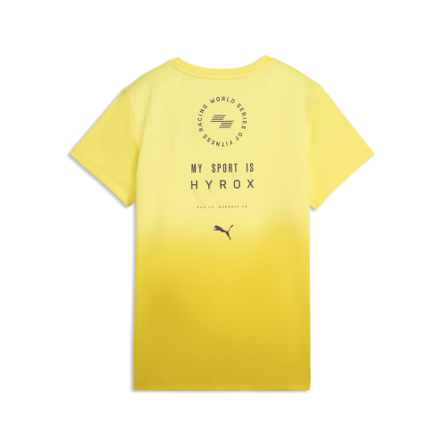 Preview: Puma W PUMA X HYROX POLY GRAPHIC TEE - pineapple ice