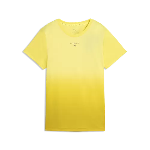 Puma W PUMA X HYROX POLY GRAPHIC TEE - pineapple ice