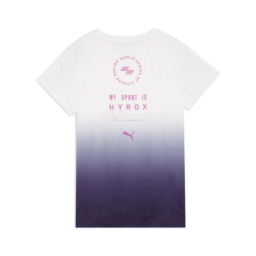Preview: Puma W PUMA X HYROX POLY GRAPHIC TEE - puma white