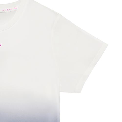 Preview: Puma W PUMA X HYROX POLY GRAPHIC TEE - puma white