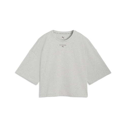 Preview: Puma W PUMA X HYROX CROPPED LIFESTYLE TEE - light gray heather