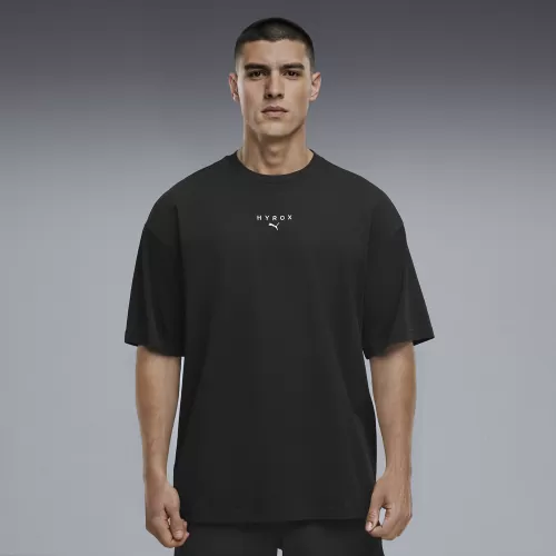 Puma M PUMA X HYROX LIFESTYLE TEE - puma black