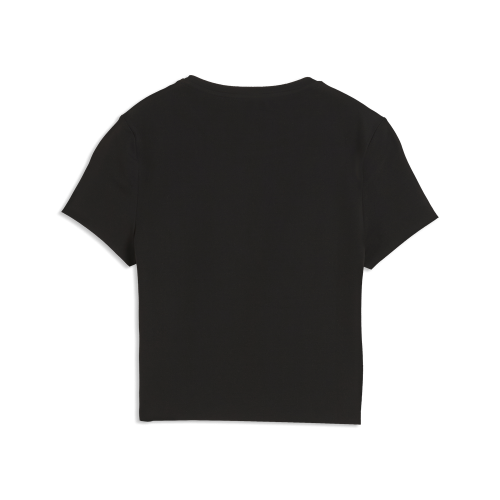 Preview: Puma W PUMA X HYROX SHAPELUXE SS CROP TEE - puma black