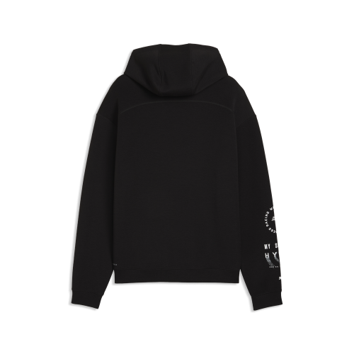 Preview: Puma M PUMA X HYROX CLOUDSPUN HOODIE - puma black