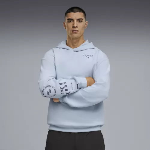 Puma M PUMA X HYROX CLOUDSPUN HOODIE - lucite