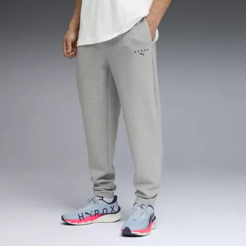 Puma M PUMA X HYROX CLOUDSPUN ELEVATED PANT - light gray heather