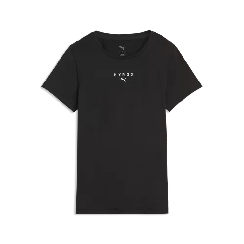 Puma W PUMA X HYROX POLY CLOUDSPUN TEE - puma black