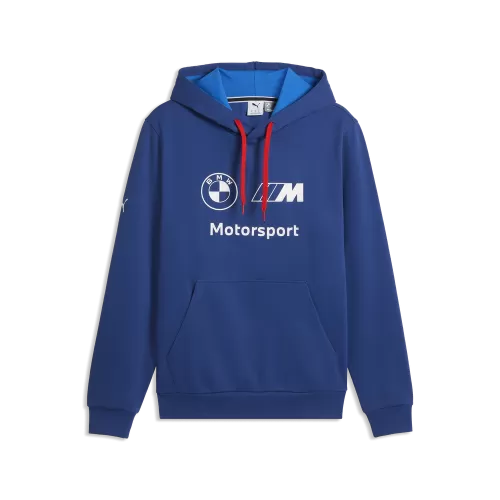 Puma BMW MMS Ess Hoodie Fleece - pro blue