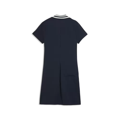Puma W Pique Golf Dress - deep navy