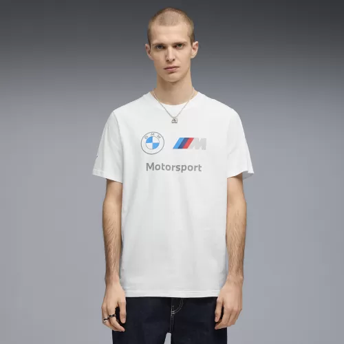 Puma BMW MMS Ess Logo Tee - puma white