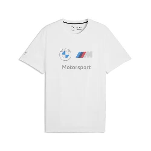 Puma BMW MMS Ess Logo Tee - puma white