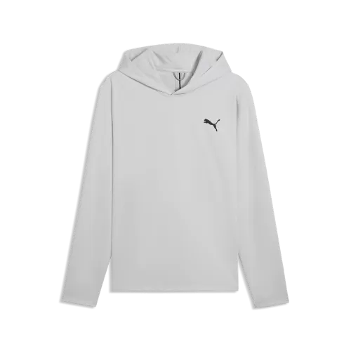 Puma Cloudspun Tech Hoodie - Tour - platino gray